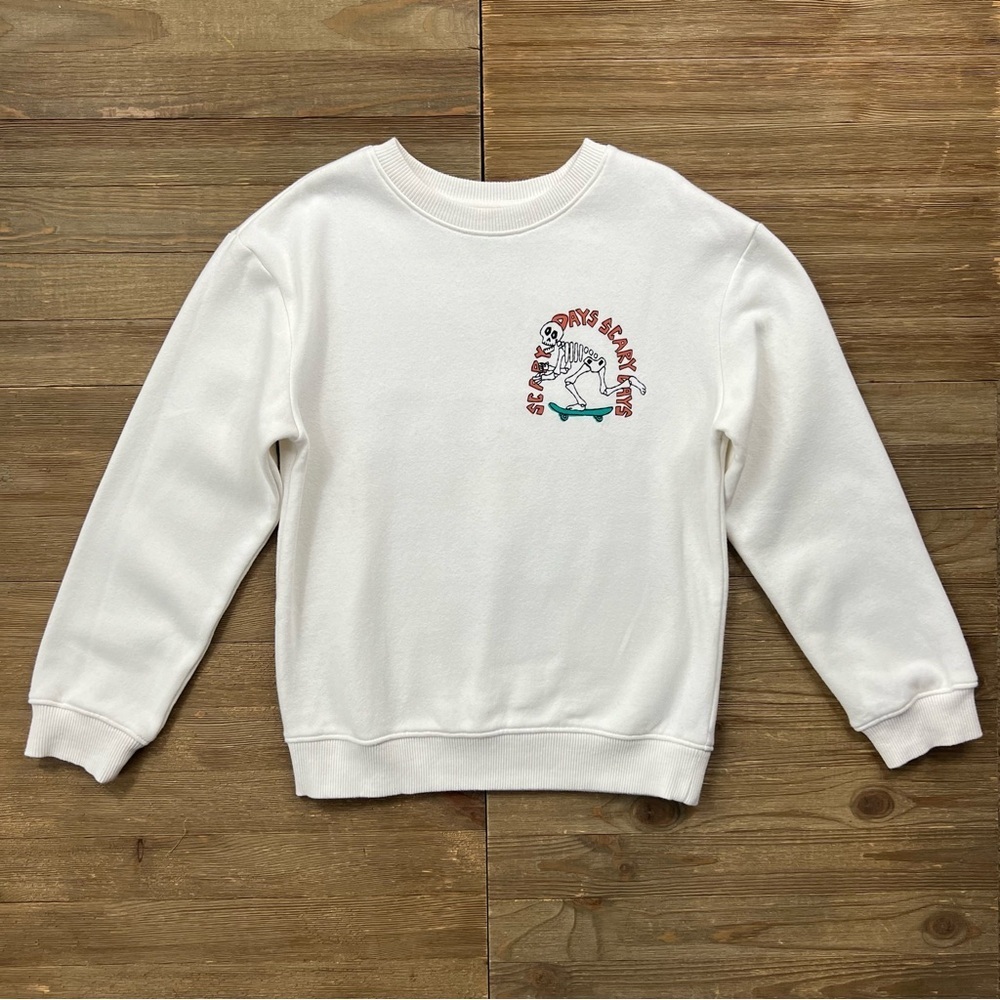 H&M Skateboarding Skeleton Sweatshirt